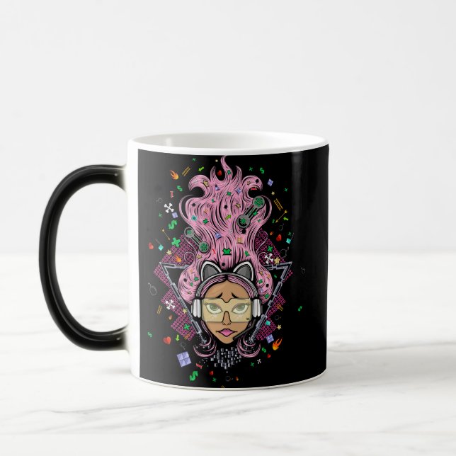 Mug Magic Gamer fille (Gauche)