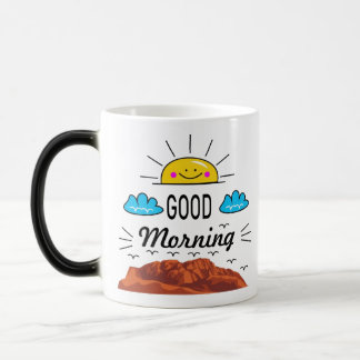 Mug Magic Good Morning Sunrise on Hill – Inspiring Morning