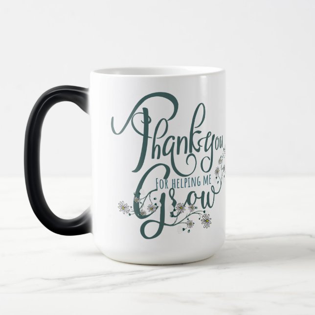 Mug Magic gracias por ayudarme a crecer (Gauche)