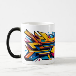 Mug Magic Graffiti urbain coloré