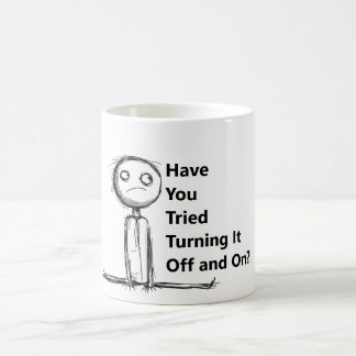 Mug Magic Gros plan pour un informaticien