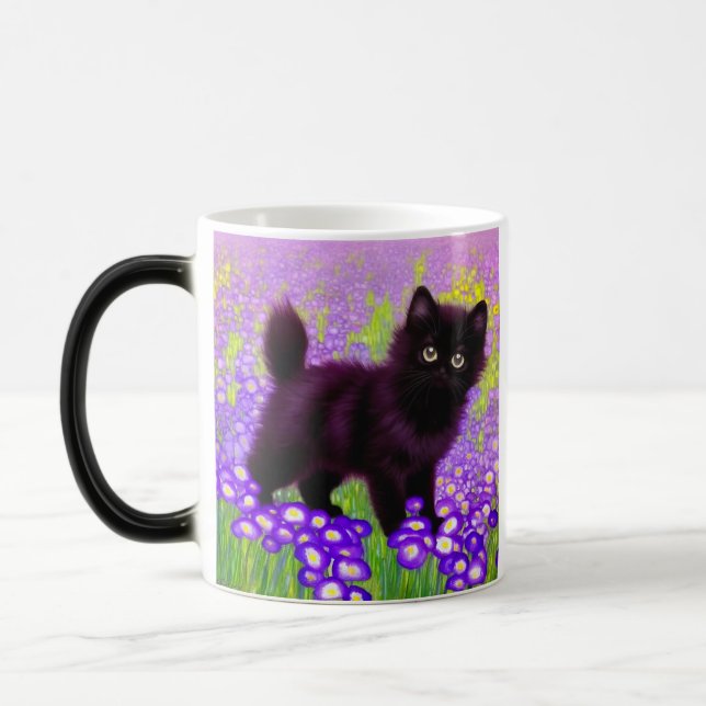 Mug Magic Gustav Klimt Black Kitten (Gauche)