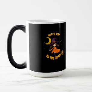 Mug Magic halloween mauvaises sorcières vibes citrouilles