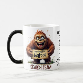 Mug Magic Happy Bigfoot Sasquatch Search Team