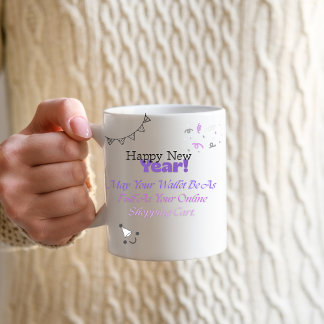 Mug Magic Happy New Year 2026 Funny Quote Gift,