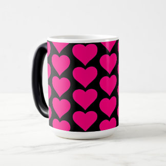 Mug Magic Happy Valentine's Day - pink heart accent