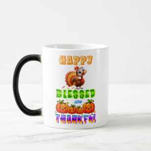 Mug Magic Heureux Bénis Et Reconnaissant