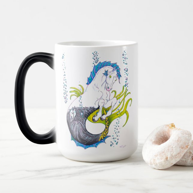 Mug Magic Hippocampe (crâne) (Avec donut)
