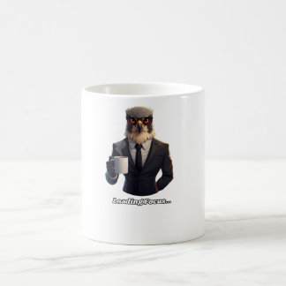 Mug Magic Homme d'affaires Faucon Chargeant Café Focus