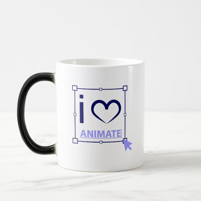 Mug Magic I Love Animate (Gauche)
