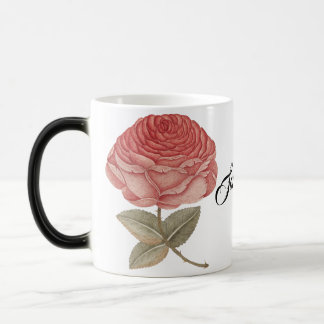 Mug Magic illustration rose vintage