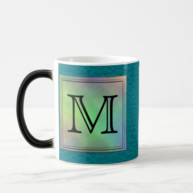 Mug Magic Image faite sur commande imprimée de monogramme (Gauche)