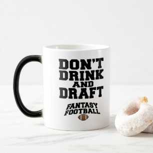 Mug Magic Imaginaire Football ne buvez pas et bavardage