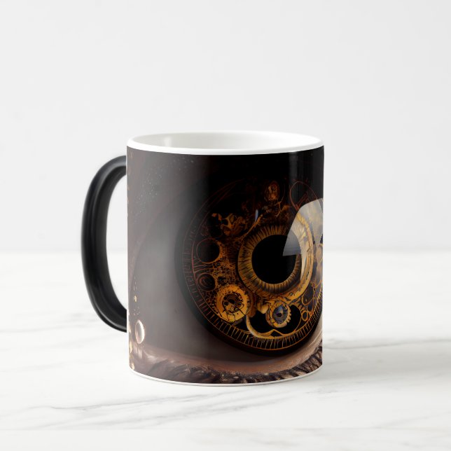 Mug Magic Imaginaire Steampunk Joli Parties scintillant Oeil (Devant gauche)