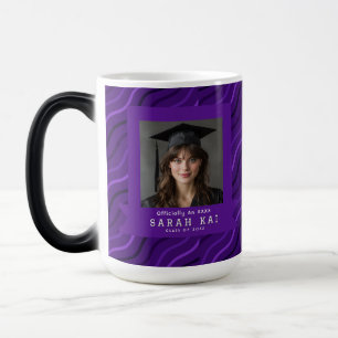 Mug Magic Impression à rayures grasses Collège Diplômé