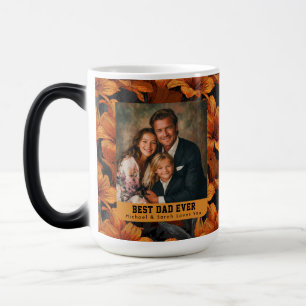 Mug Magic Impression d'Amaryllis orange Nouveau Papa Voyage