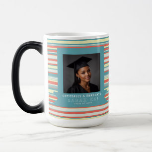 Mug Magic Impression rayée unique Enseignant certifié