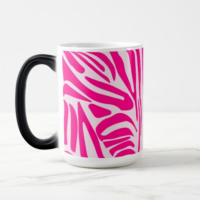 Mug Magic Impression zèbre rose (Gauche)