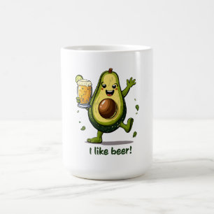 Mug Magic imprimé amusant avec un personnage avocat caricatu