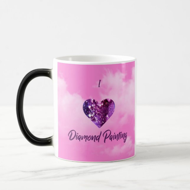 Mug Magic J'adore la peinture au diamant (Gauche)
