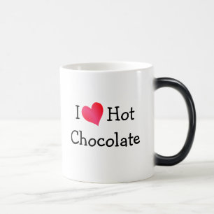 Mug Magic J'adore le chocolat chaud
