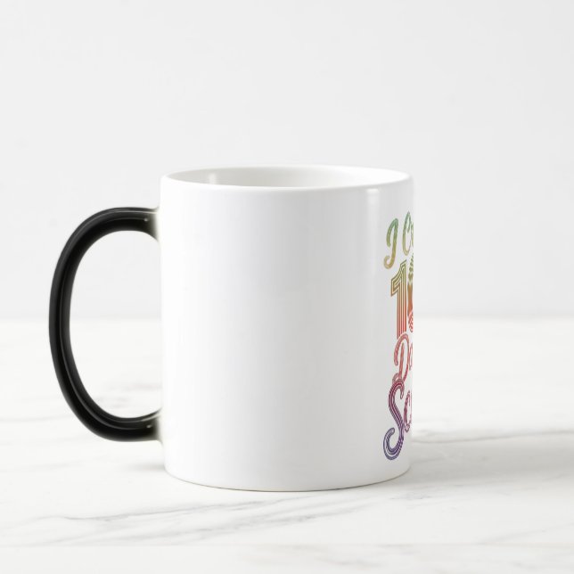 Mug Magic J'ai écrasé 100 jours de conception arc-en-ciel de (Gauche)