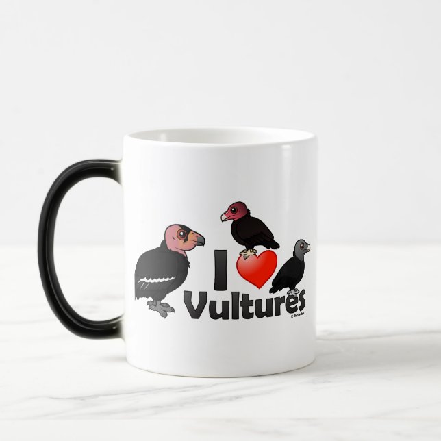 Mug Magic J'aime des vautours (Amérique du Nord) (Gauche)
