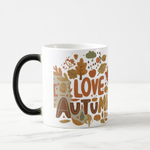 Mug Magic J'aime l'automne