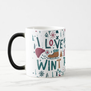 Mug Magic J'aime l'hiver