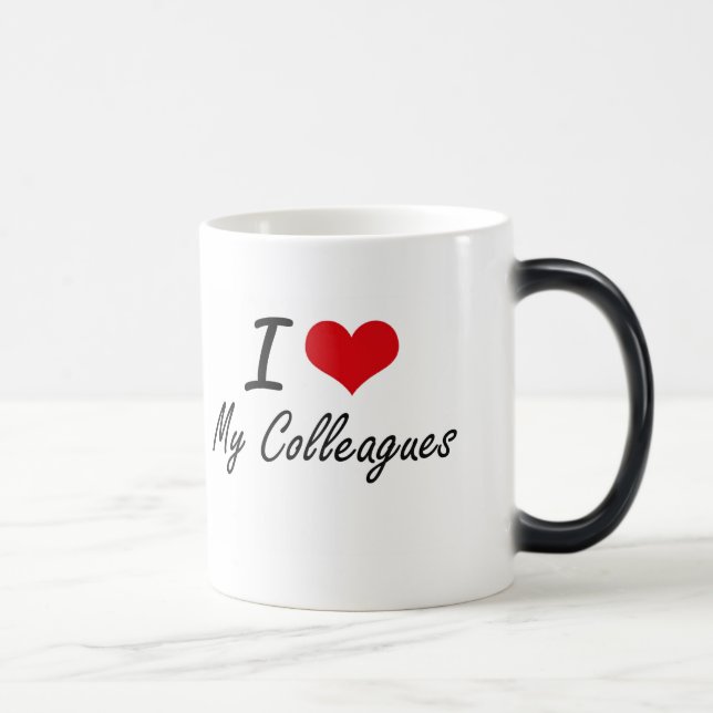 Mug Magic J'aime mes collègues (Droite)