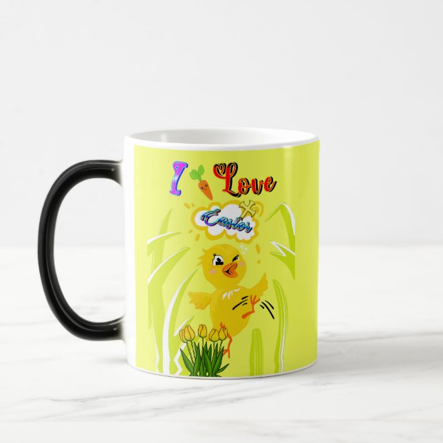 Mug Magic J'aime Pâques (Gauche)