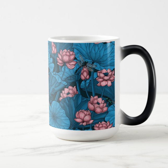 Mug Magic Jardin du lotus nocturne (Droite)