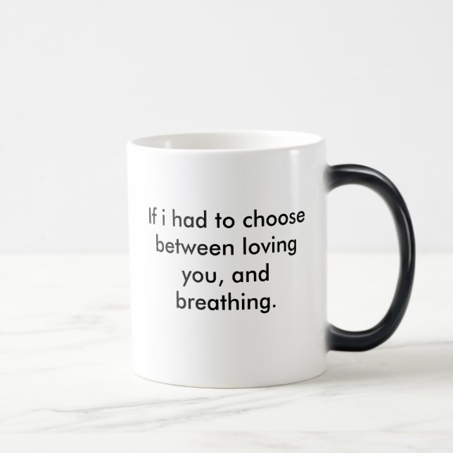 Mug Magic J'avais l'habitude mon dernier souffle pour dire (Droite)