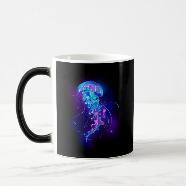 Mug Magic Jellyfish éclatante couleur (Gauche)