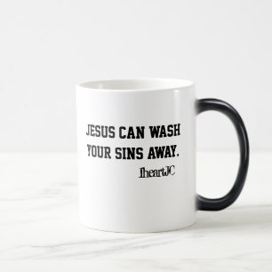 Mug Magic Jésus peut enlever vos péchés