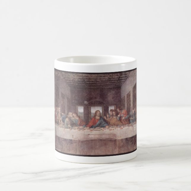 Mug Magic Jésus "Yeshua" La Dernière Cène, Léonard de Vinci (Centre)