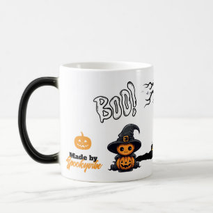 Mug Magic Joli Citrouille de sorcière Halloween Éffrayant