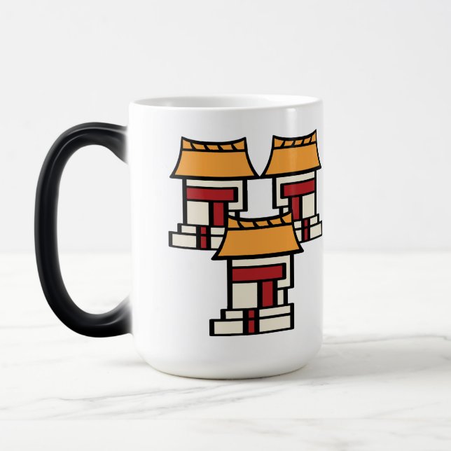 Mug Magic Jour Calendrier Aztèque 03 - Calli (Gauche)