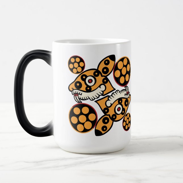 Mug Magic Jour Calendrier Aztèque 14 - Ocelotl (Gauche)