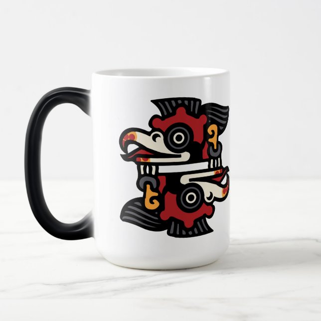 Mug Magic Jour Calendrier Aztèque 16 - Cozcacuauhtli (Gauche)