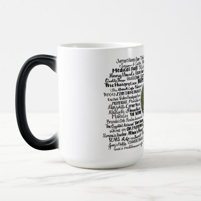 Mug Magic Keene, NH - Maintenant et puis (Gauche)