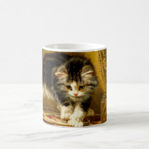 Mug Magic Kitten avec peinture et brosses