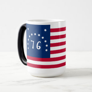 Mug Magic La bannière de Bennington : le 76e drapeau de bata