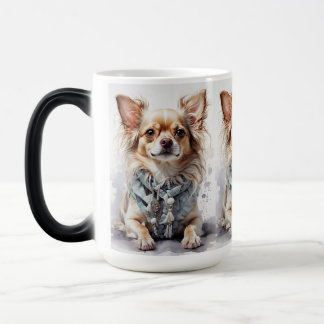Mug Magic La boule de rondelle de chien "pattes et gorgées