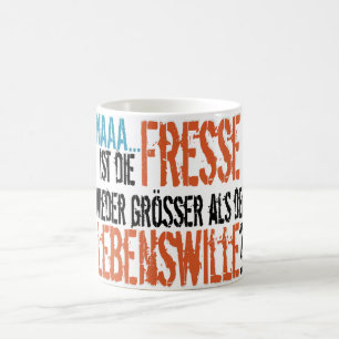 Mug Magic La gueule est-elle à nouveau plus grande que la vo