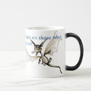 Mug Magic la mouche de dragon ceux qui peuvent voir un