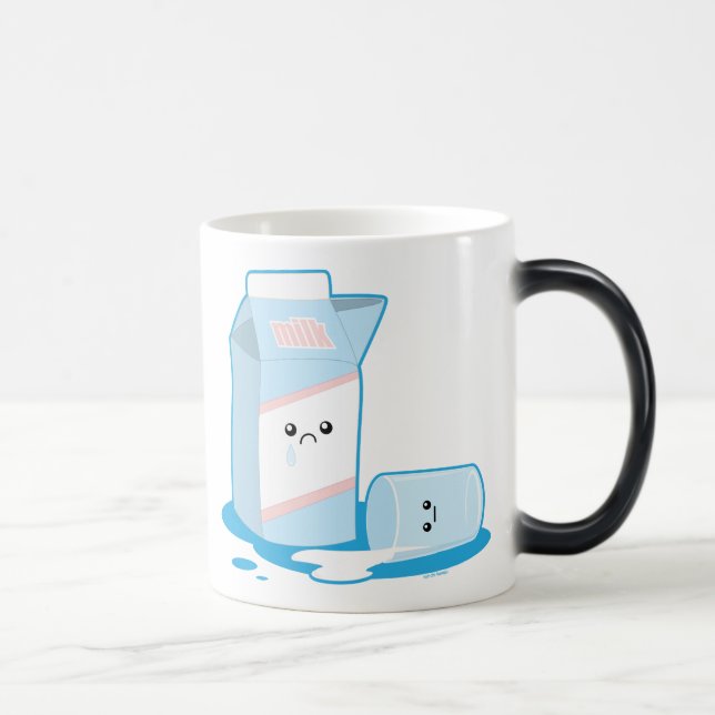 Mug Magic Lait renversé (Droite)