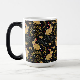 Mug Magic Lapins Roi & Reine de Cœur