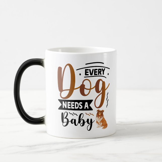 Mug Magic L'art du chien positif | Devis motivationnel (Gauche)