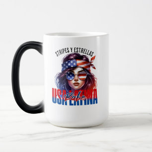 Mug Magic Latina féminine Fête d'indépendance du 14 juillet